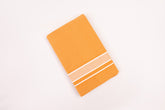Yellow Double Dhoti with Fancy White Border for Men